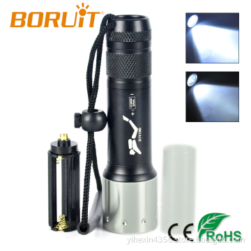 2017 Hot sale High Quality Cree T6 LED Rechargeable Flashlight Diving Torch